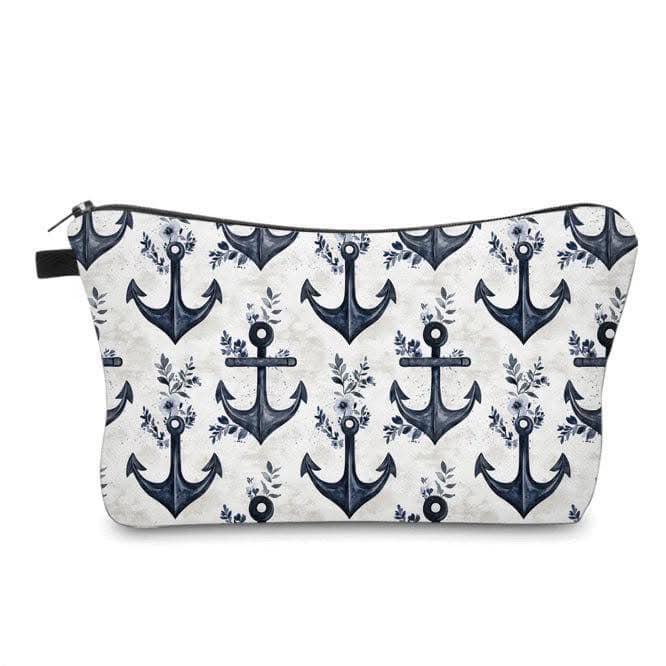 Anchor Floral Pouch
