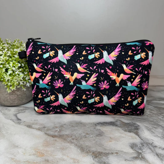 Bold Hummingbird Pouch