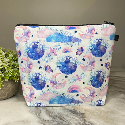 Moon, Butterfly, Rainbow XL Pouch