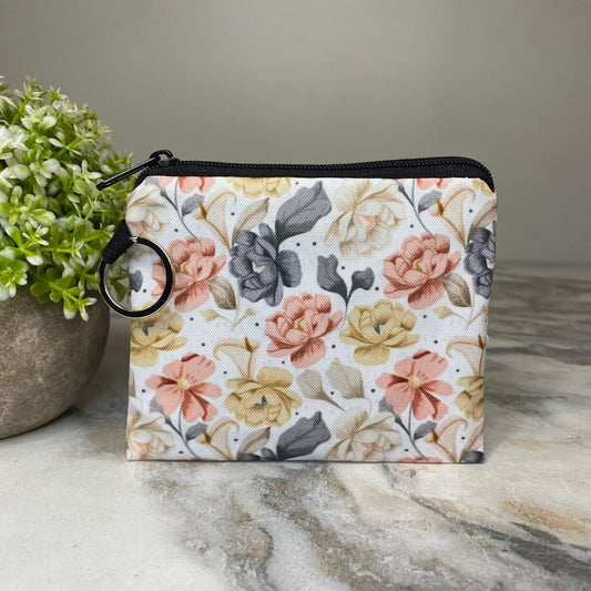 Floral Coin Pouch