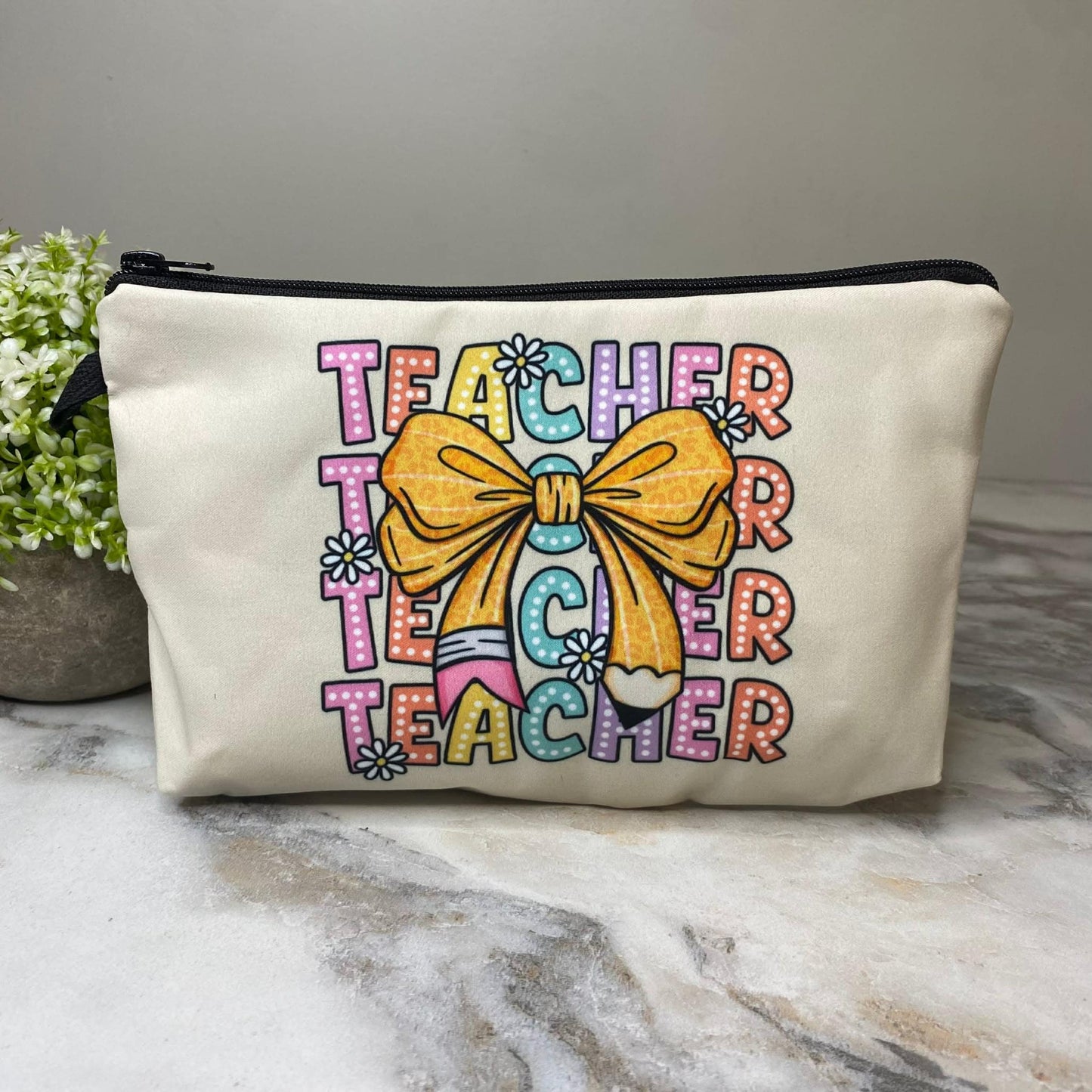 Teacher Bow Pouch