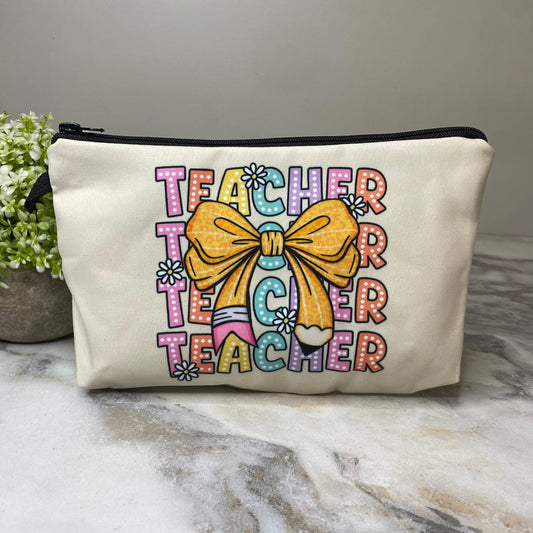 Teacher Bow Pouch