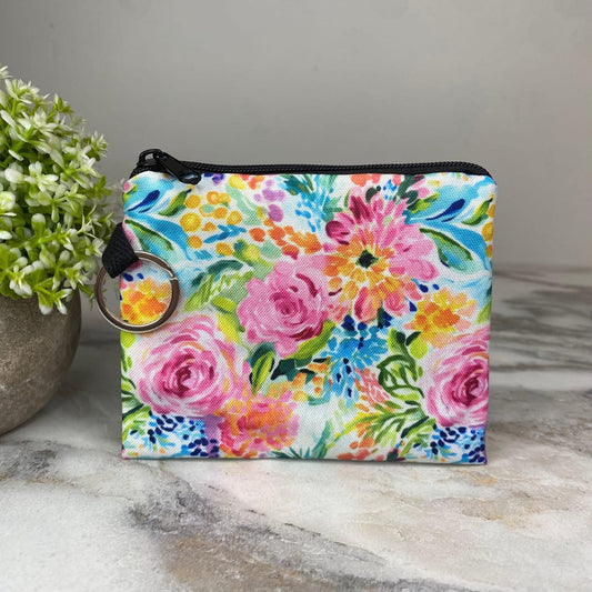 Vera Floral Coin Pouch