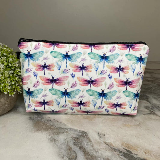 Hummingbird Pouch - White