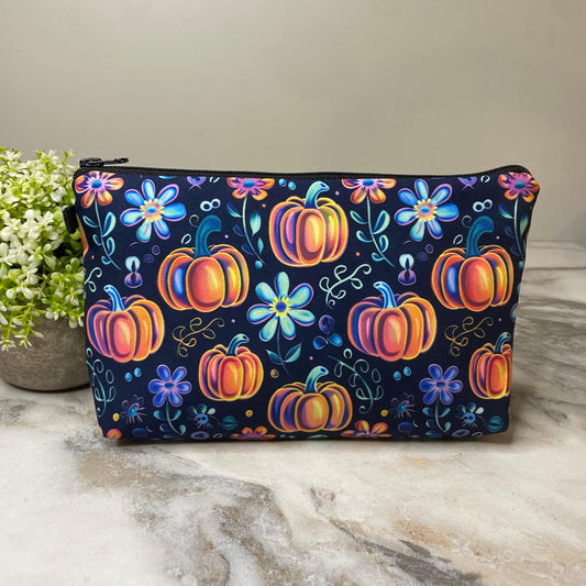 Neon Pumpkin Pouch