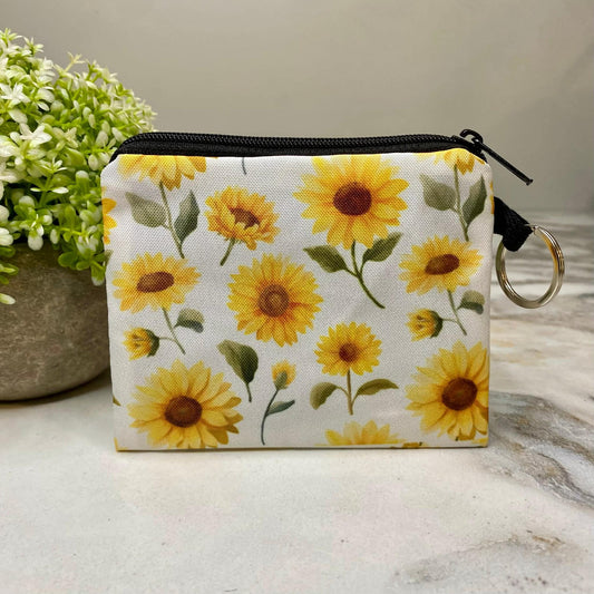 Sunflower Coin Pouch