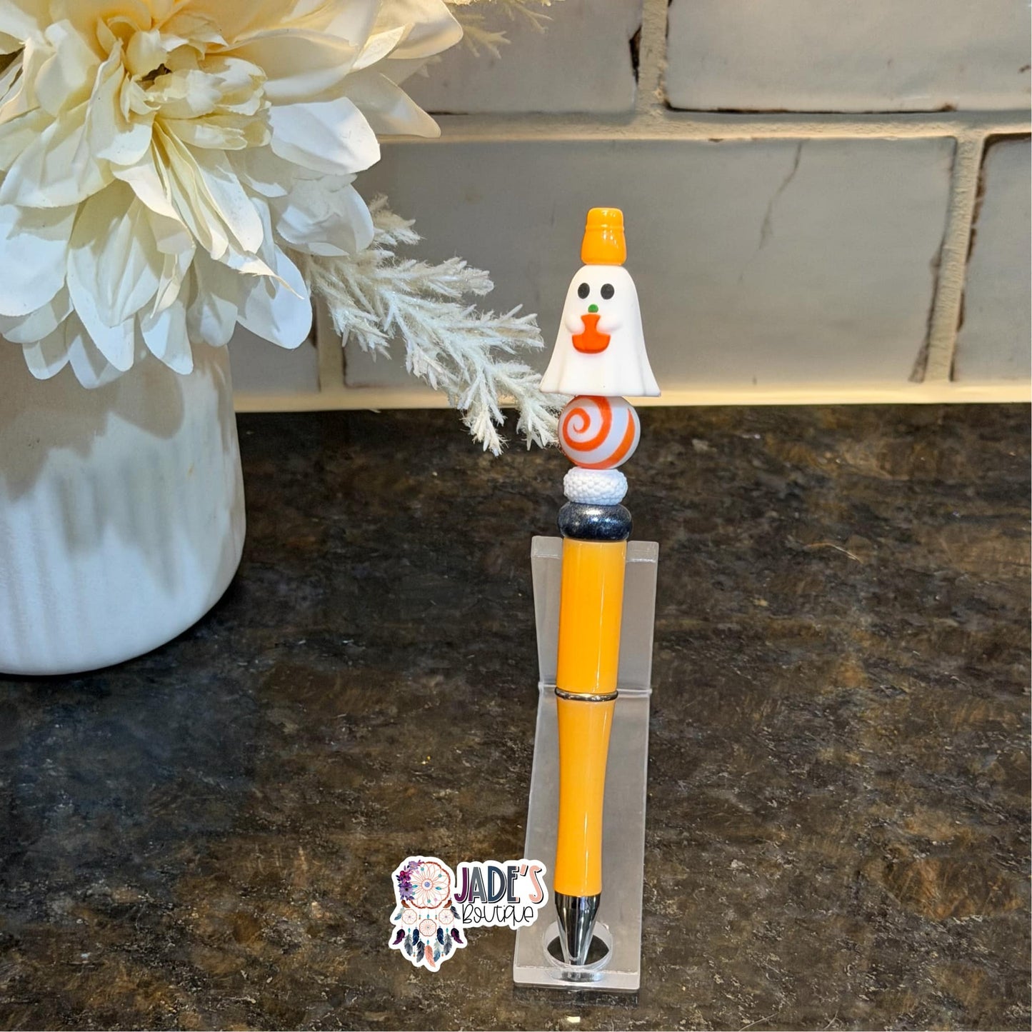 3D Pumpkin Ghost Pen