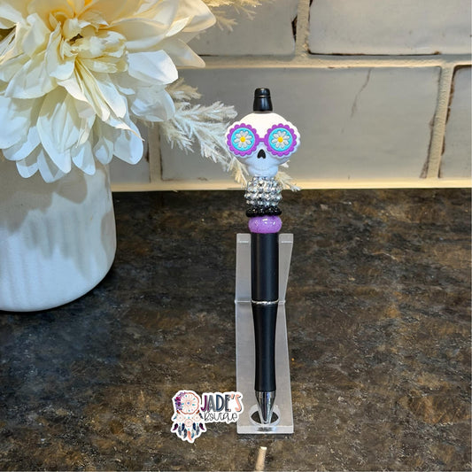 3D Sugar Skull Pen