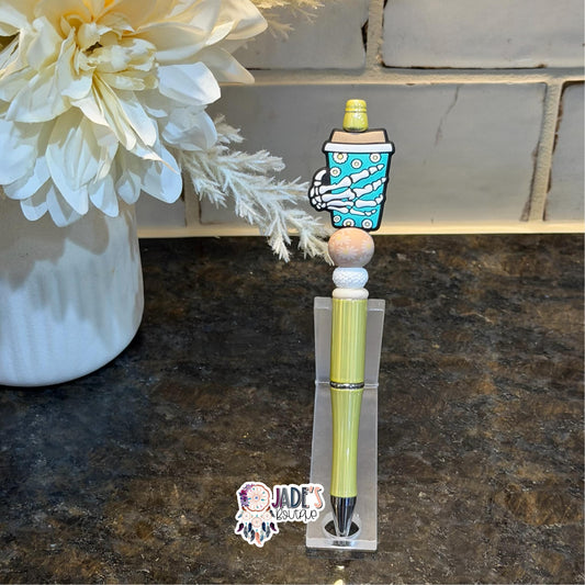 Skellie Hand Cup of Joy Pen