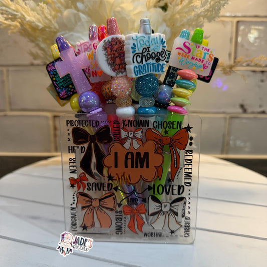 I Am Bows Acrylic Pen Box