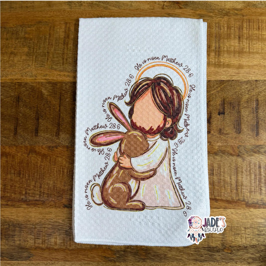 He is Risen Tea Towel