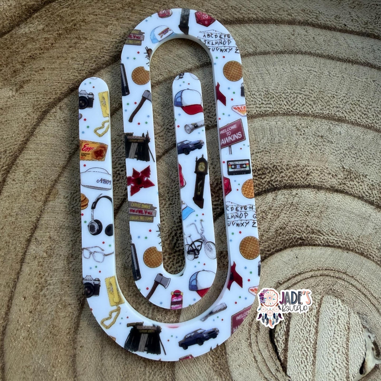 Stranger Things Jumbo Paper Clip