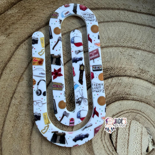 Stranger Things Jumbo Paper Clip