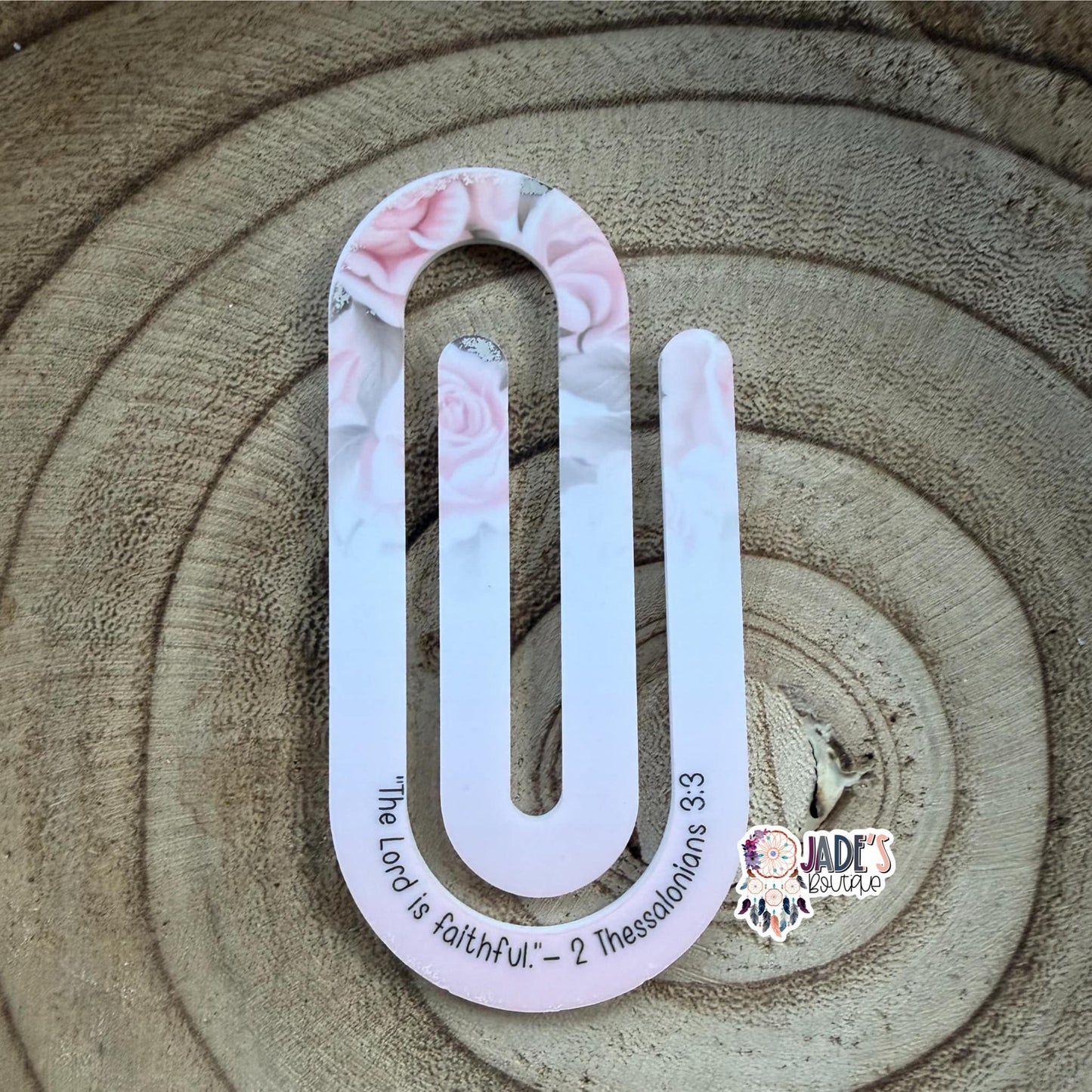 The Lord is Faithful Jumbo Paper Clip