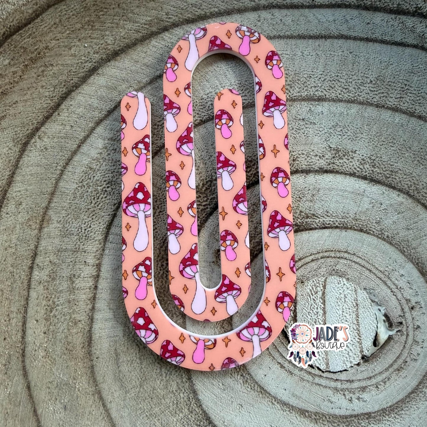 Mushroom Jumbo Paper Clip
