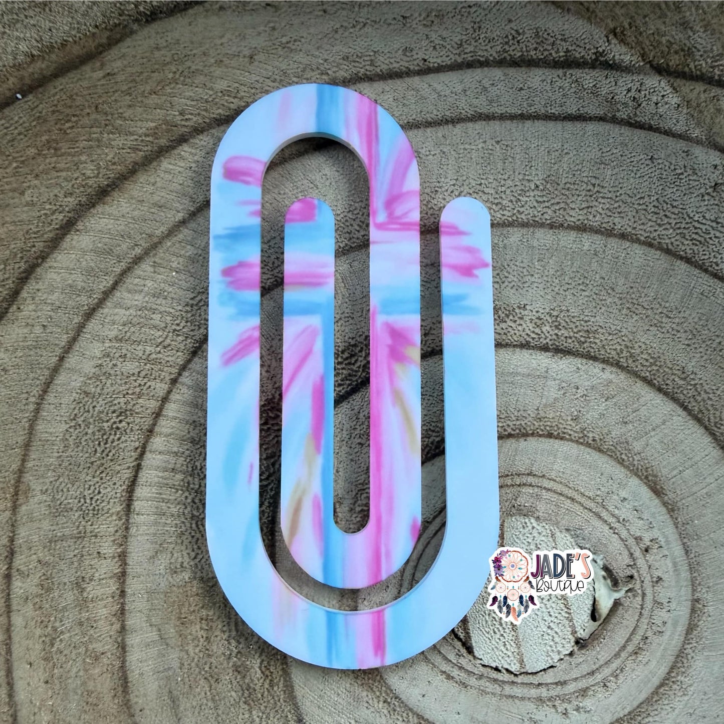 Pastel Cross Jumbo Paper Clip