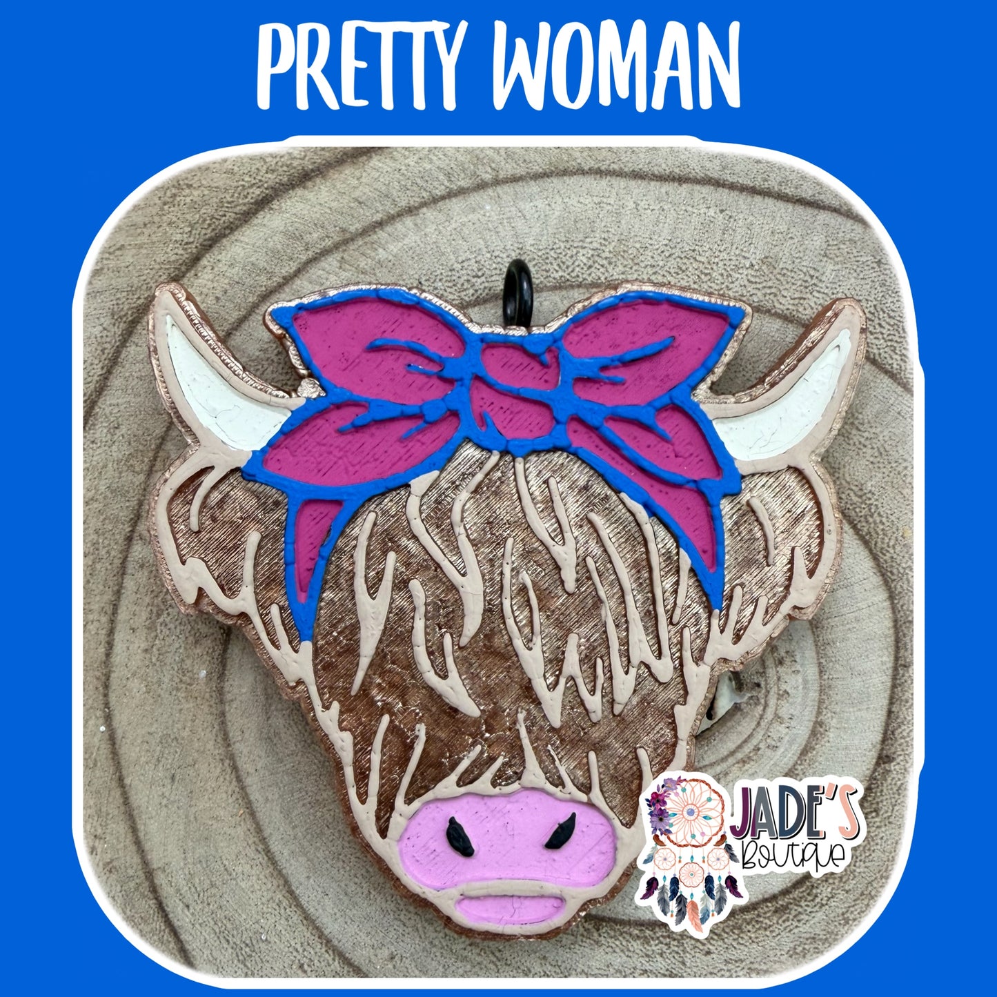 Highland Cow With Bow - Scent Pretty Woman