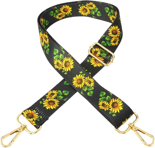 Sunflower Guitar Strap
