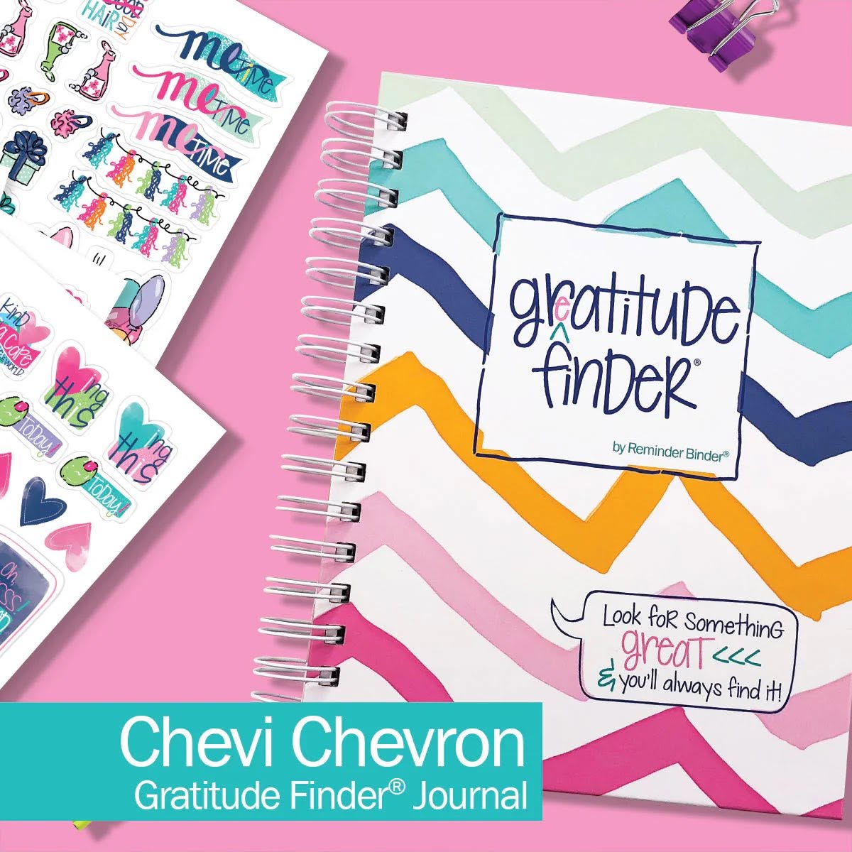 Chevi Chevron Gratitude Journal
