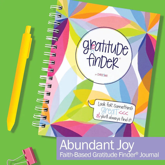 Abundant Joy Faith-Based Gratitude Journal