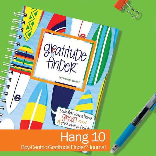 Hang 10 Boy-Centric Gratitude Journal