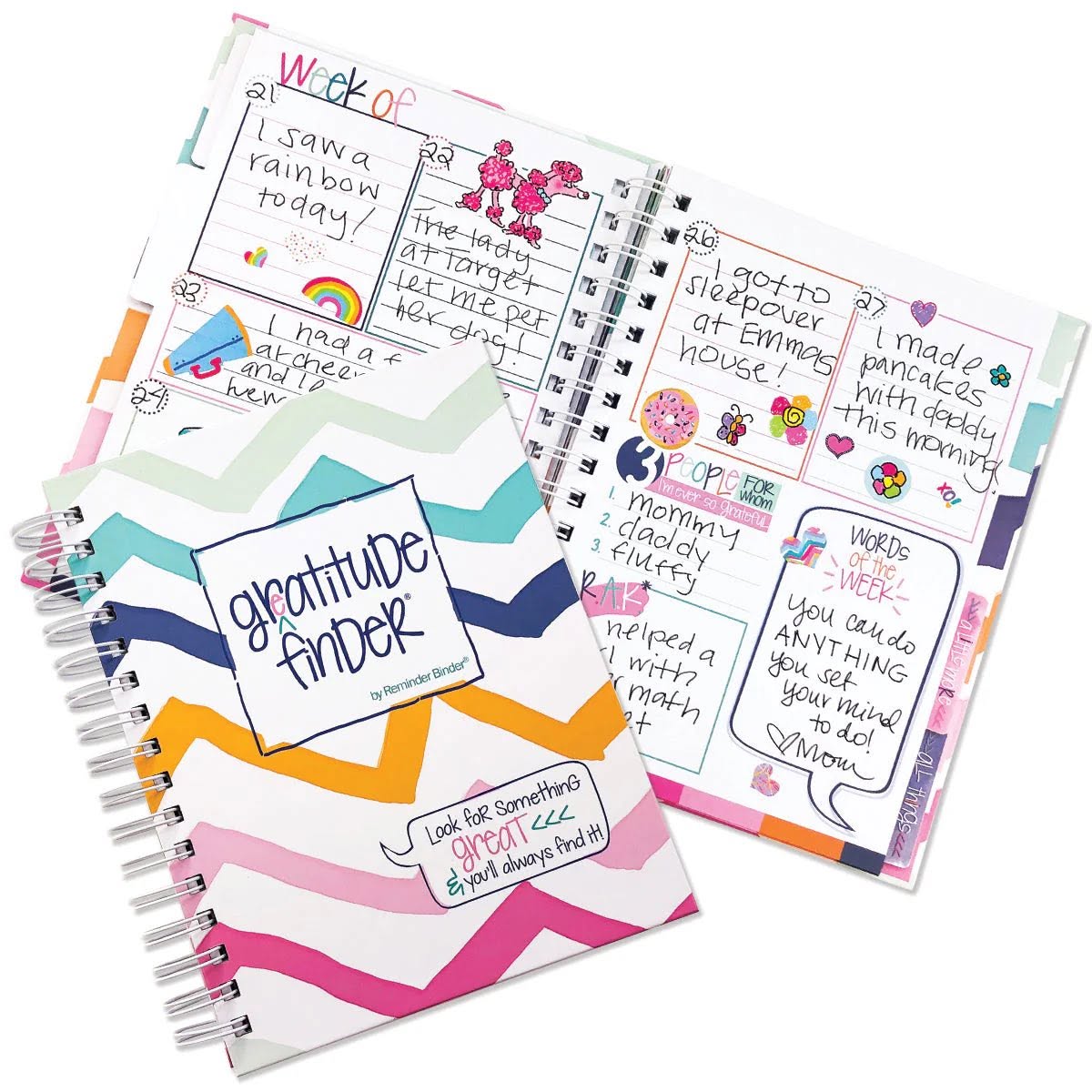 Chevi Chevron Gratitude Journal