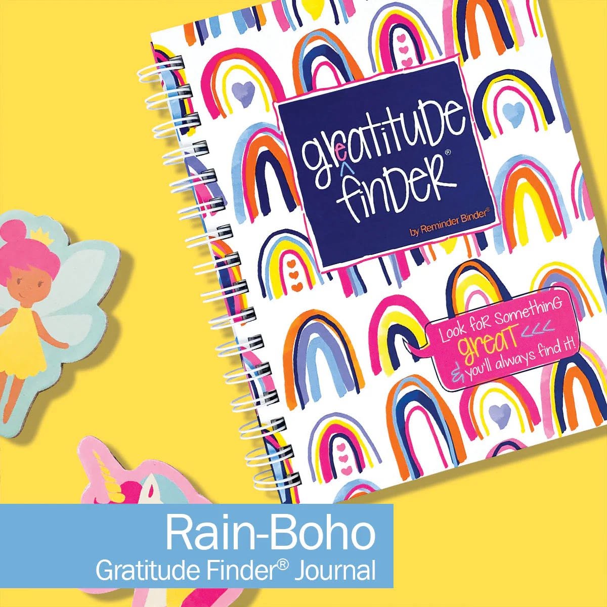 Rain-Boho Gratitude Journal