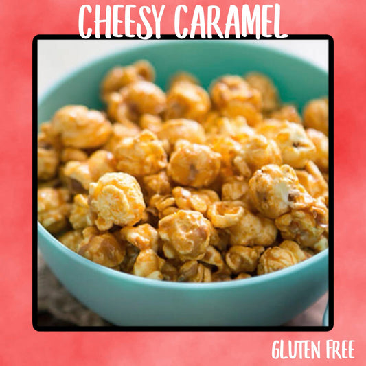 Cheesy Caramel Popcorn