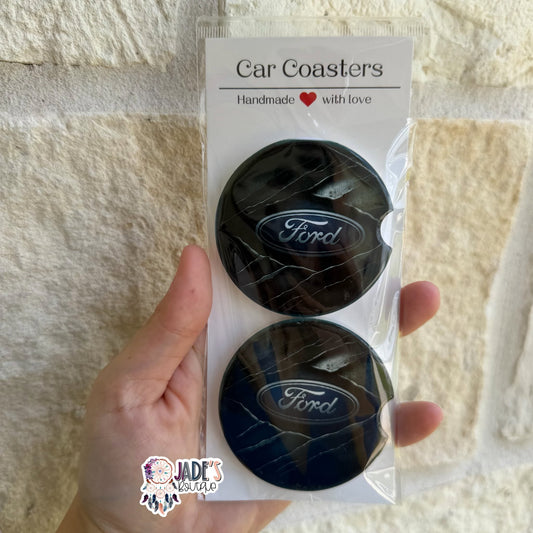 Ceramic Car Coasters - Vintage Ford