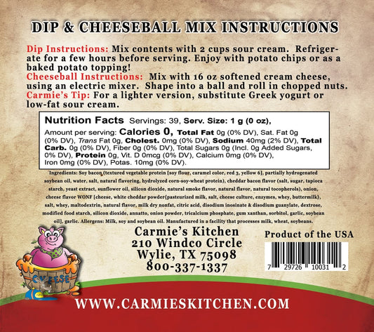 Cheddar Bacon Dip