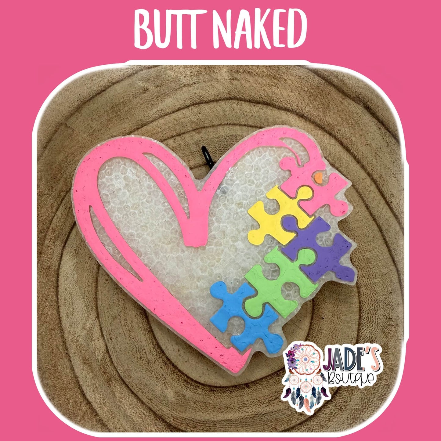 Puzzle Piece Heart - Scent Butt Naked