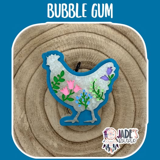 Chicken Floral - Scent Bubble Gum