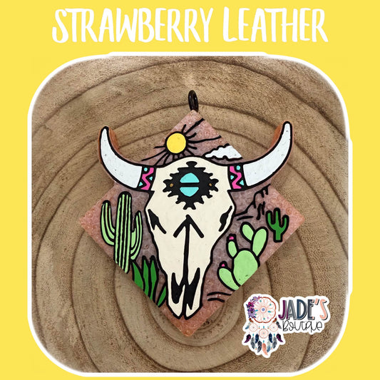 Skull - Scent Strawberry Leather