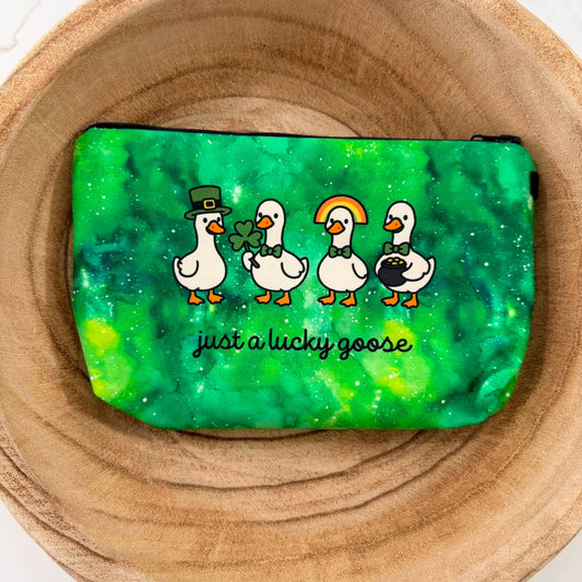 Just a Lucky Goose Pouch