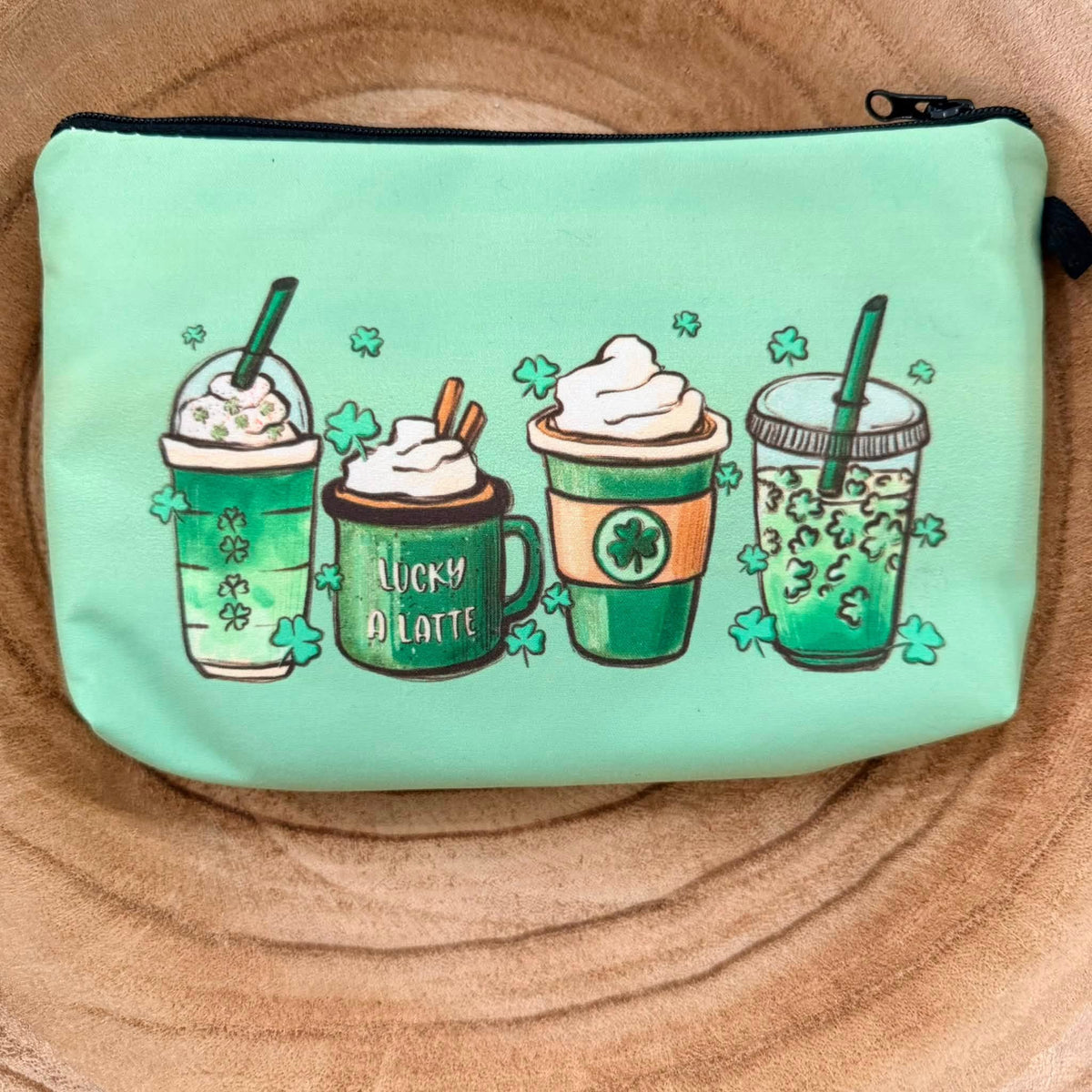 Lucky A Latte Pouch