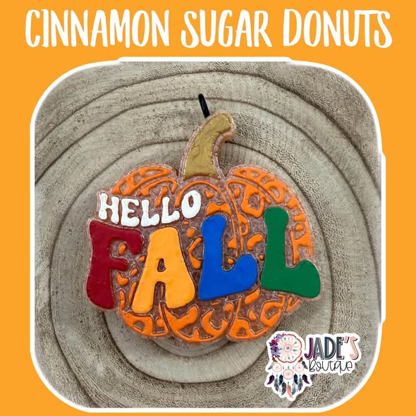 Hello Fall - Scent Cinnamon Sugar Donuts