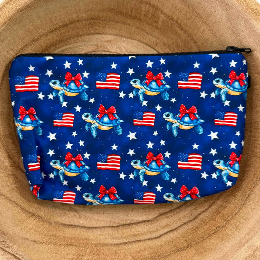Americana Turtle Pouch