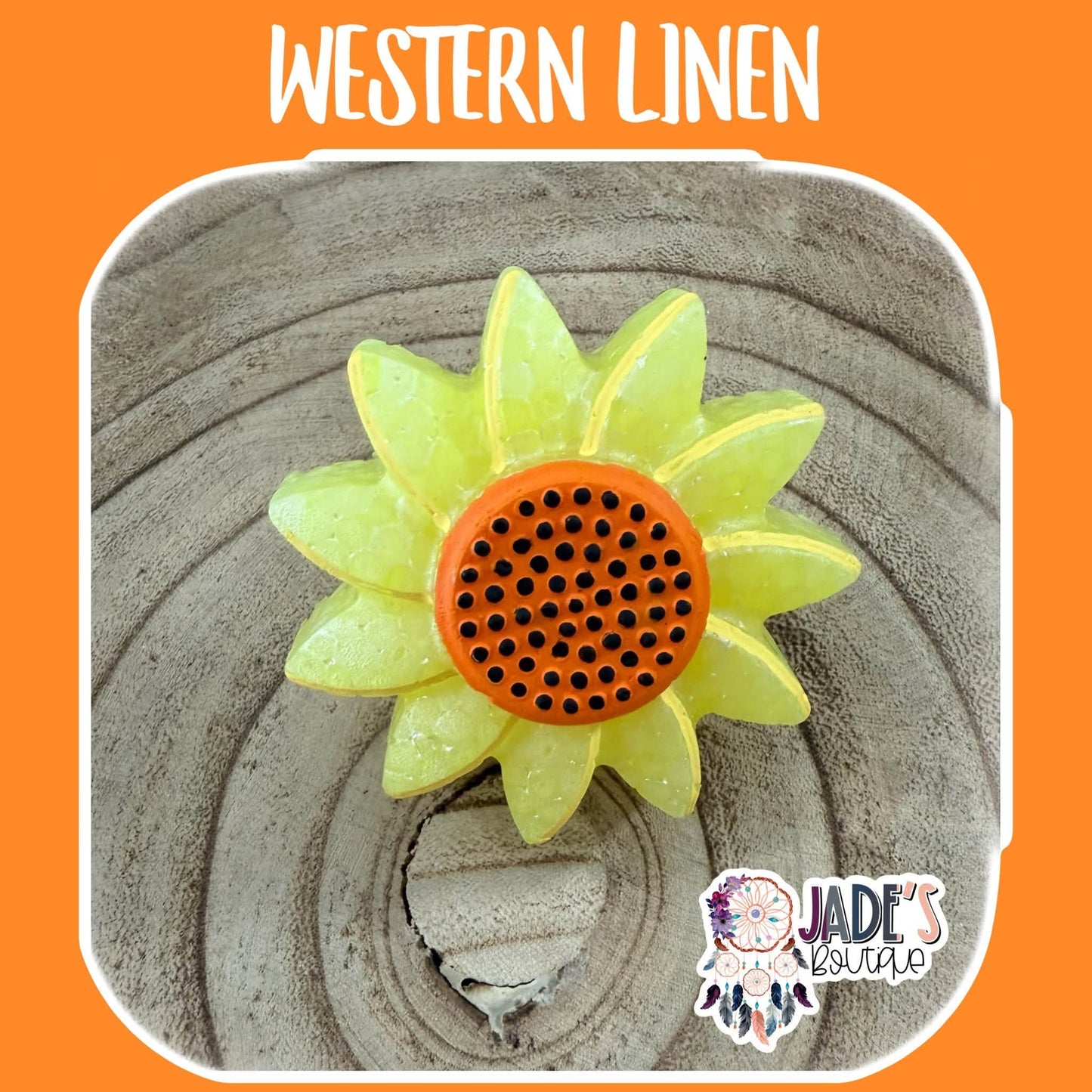Sunflower Vent Clip - Scent Western Linen
