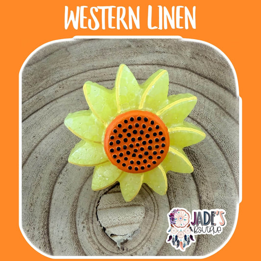 Sunflower Vent Clip - Scent Western Linen