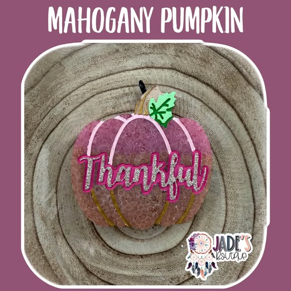 Ombre Thankful - Scent Mahogany Pumpkin