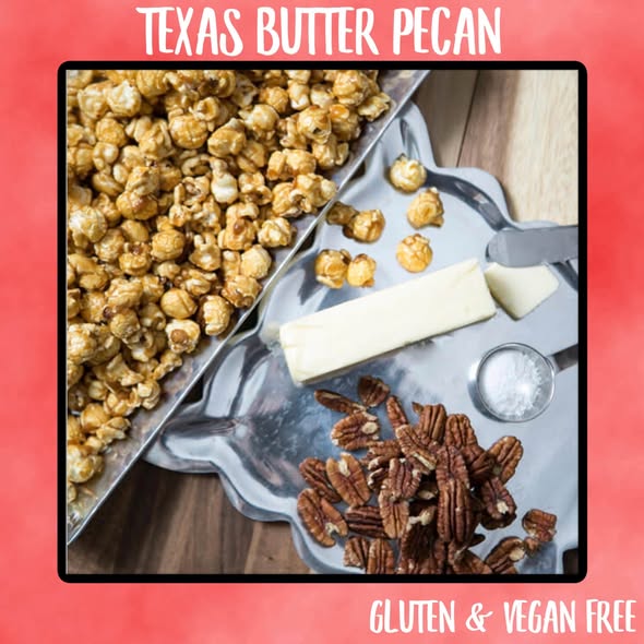 Texas Butter Pecan Popcorn