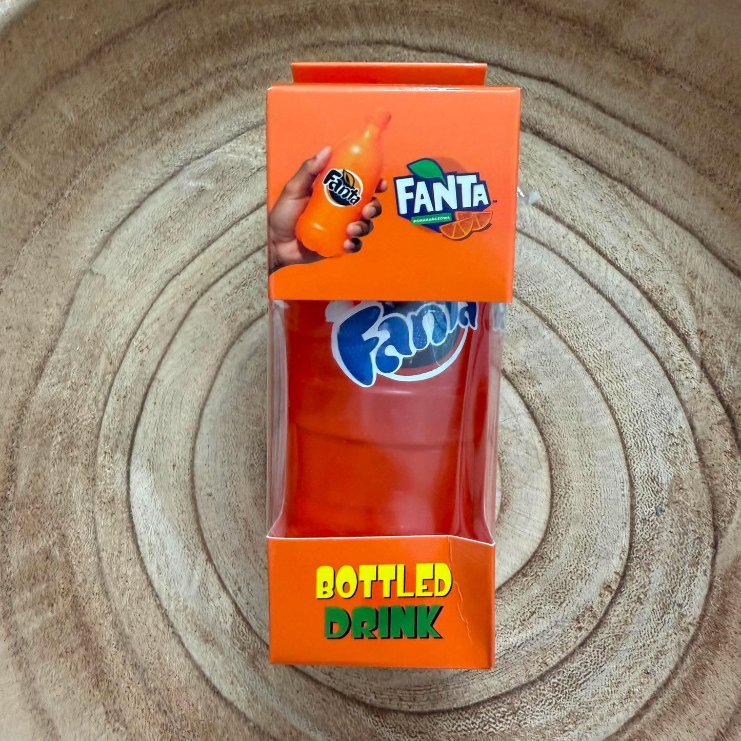 Bottled Drink Squishy - Orange