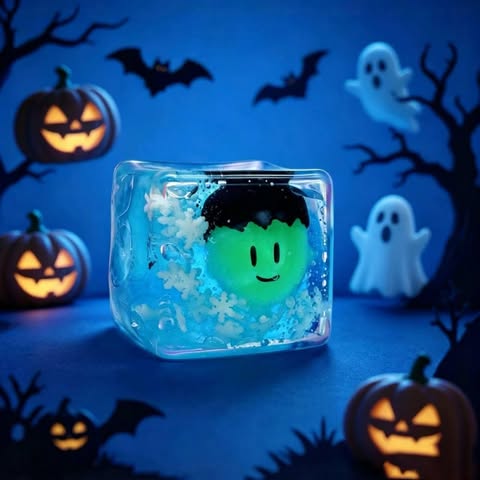 Zombie Cube Squishy