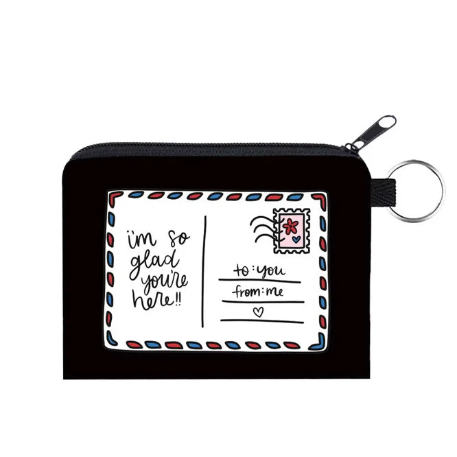 So Glad You're Here Coin Pouch