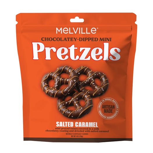 Salted Caramel Pretzels