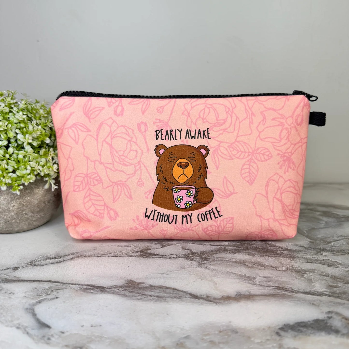 Coffee Bearly Awake Pouch