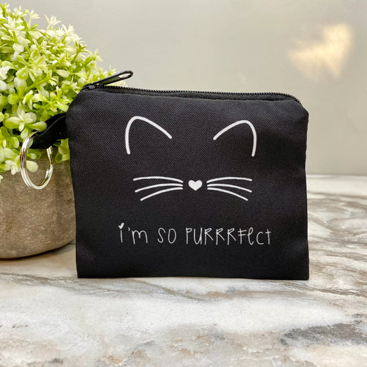 Purrrfect Coin Pouch