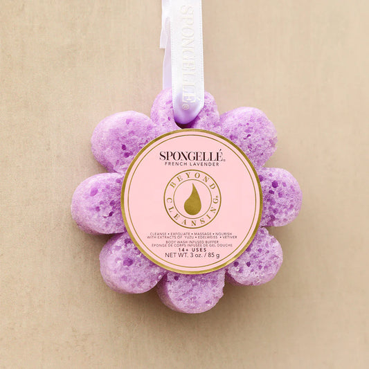 French Lavender I Wild Flower Bath Sponge
