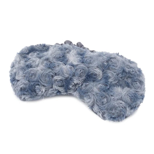 Curly Gray Warmies Eye Mask