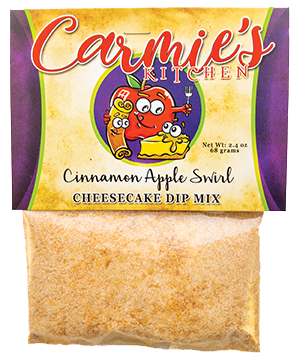 Cinnamon Apple Swirl Cheesecake Dip